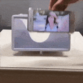 Enlarged Mobile Screen Stand Amplifier